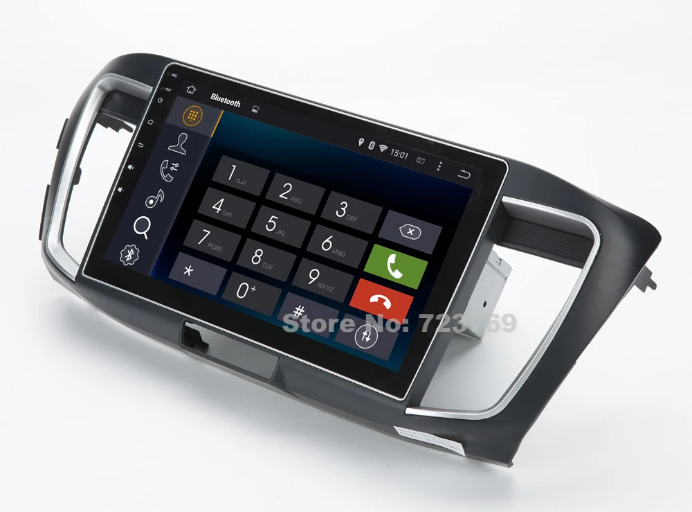 Perfect 8 Core, 32G ROM, 2G RAM, 10.1 inch Android 6.0 Car GPS Navigation Radio System Stereo Media for Honda Accord 2013 2014 2015 2