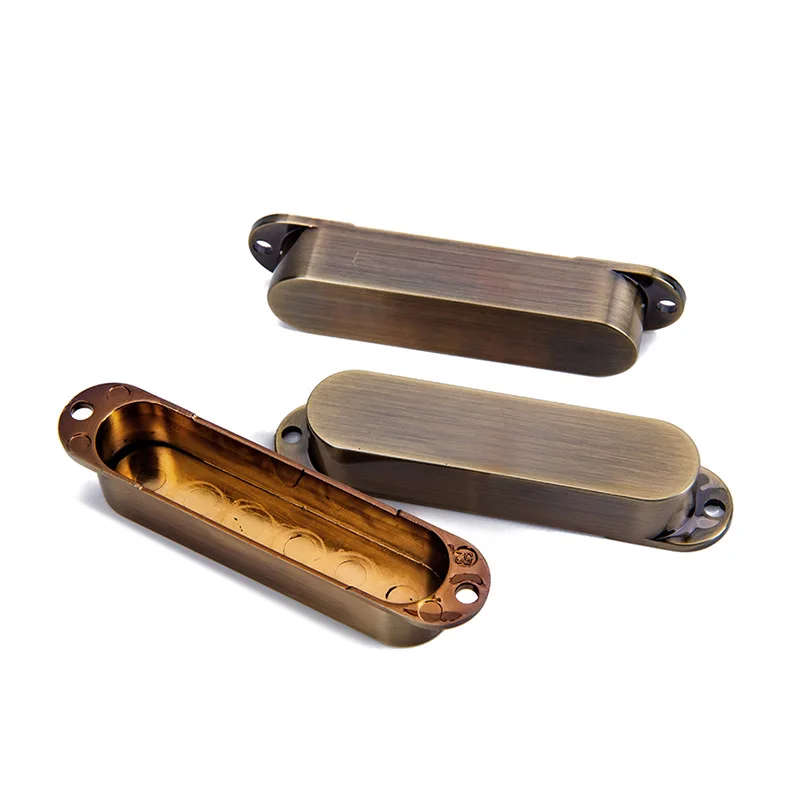 

3 Pcs Pickup Covers No Hole Closed Musical Instrument Accessories for Electric Guitar FH99