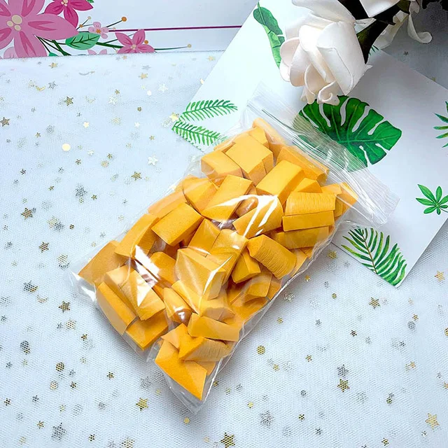 Orange 70 шт. губки слизи бусинки кусочки дополнение поставки слаймов аксессуары наполнитель подвески для слизи пены кусок глины грязи модель инструмента - Цвет: Orange