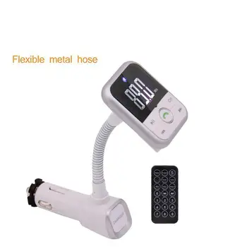 

LCD Display Bluetooth MP3 Player FM Transmitter USB For Charging Handsfree Calling Bluetooth Auto Audio Player Car Kit Adaptor