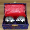 38mm Sliver Chinese Health Exercise Stress Relaxation Therapy Baoding Balls ► Photo 1/5