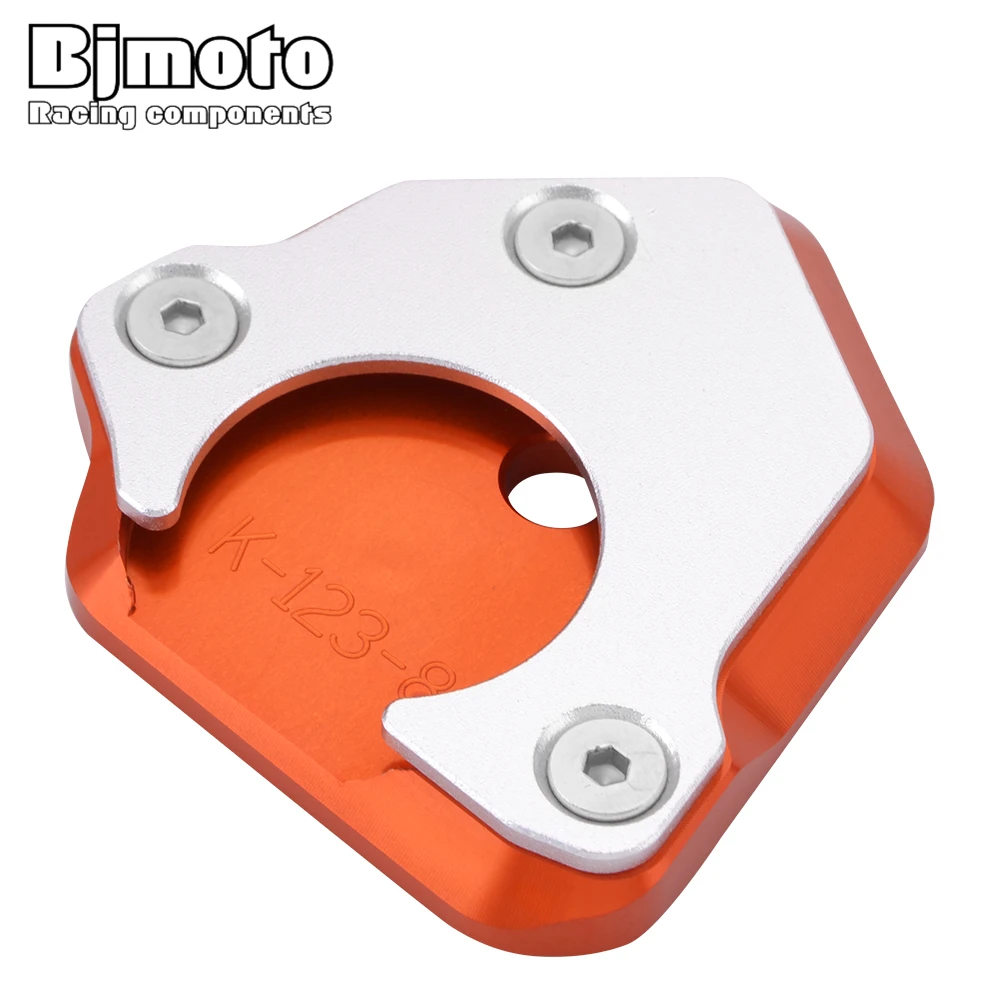

BJMOTO Motorcycle Kickstand Foot Side Stand Enlarger For KTM Duke 125 250 390 2017-2018 Support Plate Extension Duke390 Duke250