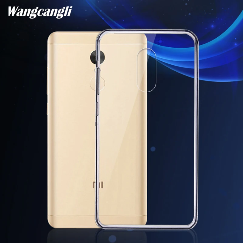 

Wangcangli for xiaomi redmi note 4x case Silicone phone case for xiaomi mi a1 case Transparent for redmi 4a 4x note4 case back