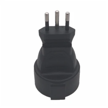 

2PCS 3 Pin Swiss Socket Adaptor Embedded Swiss EU German Plug Adapter Converter Plug Swiss Plugs Turn To French Plugs