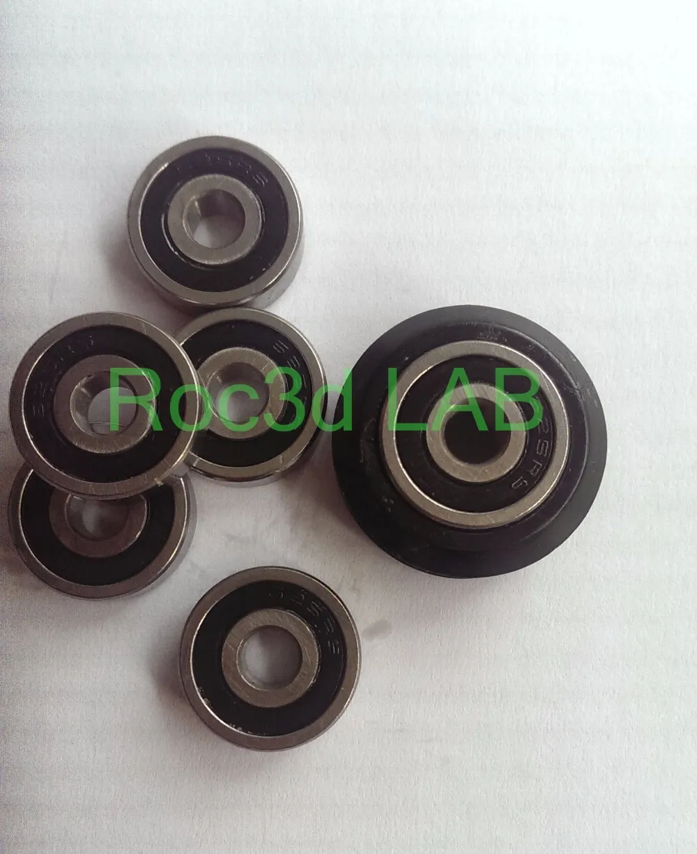 

[SKU913] 625 rs ball bearing for dual wheel vslot wheel for your cnc building Chrome Steel 100pcs Free shipping