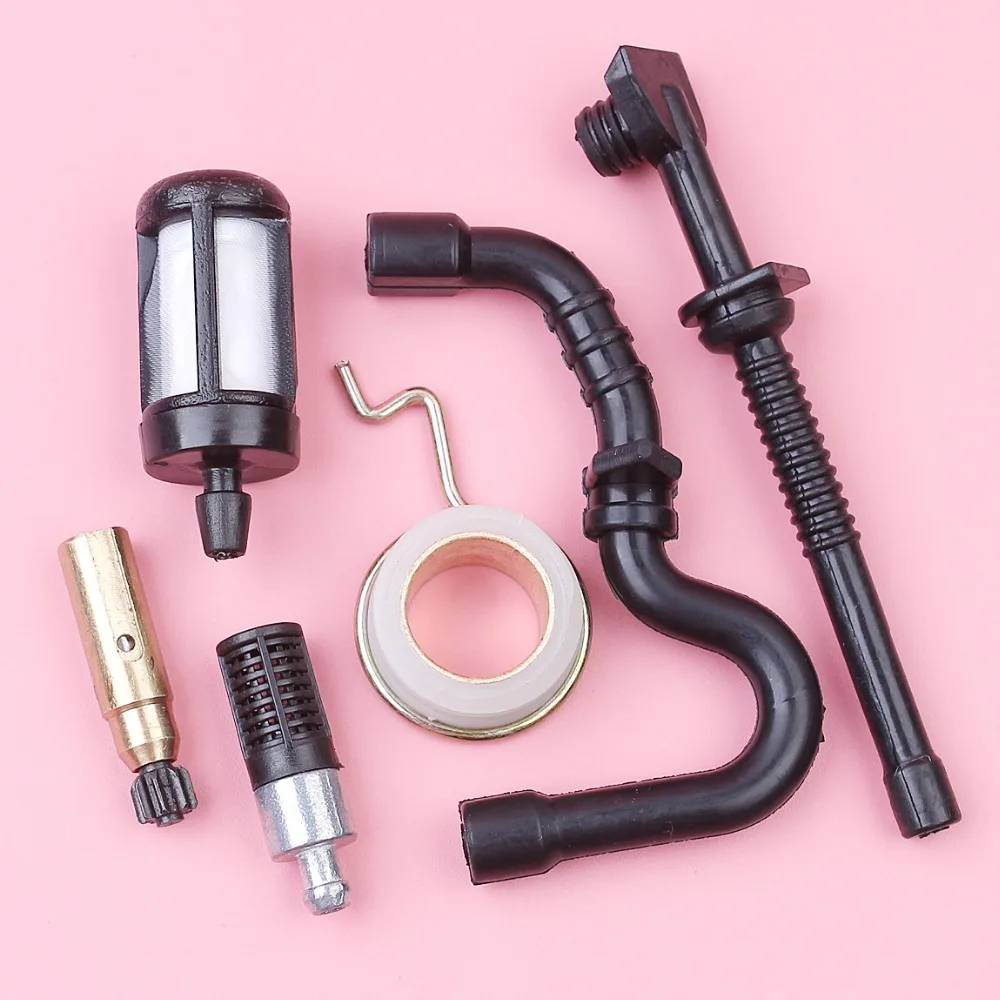 Oil Pump Worm Gear Fuel Oil Filter Line Hose Kit For Stihl MS 180 170 MS180 MS170 018 017 Chainsaw Parts 11236407102 Oil Pump Worm Gear Fuel Oil Filter Line Hose Kit For Stihl MS 180 170 MS180 MS170 018 017 Chainsaw Parts 11236407102