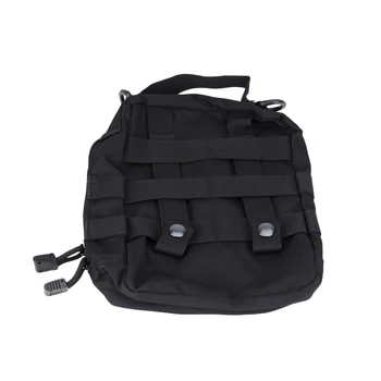 

Outdoor Camping Multi-purpose Kit Large-capacity Portable Waist Pack for MOLLE Use(Black)