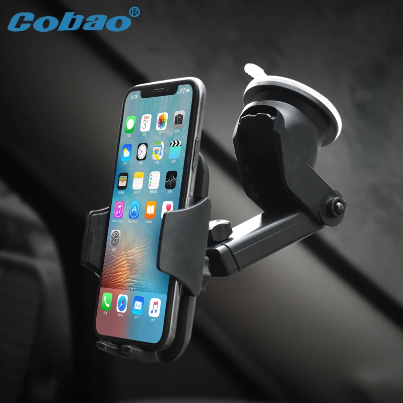 Автомобильный держатель Cobao 360 градусов на лобовое стекло универсальный