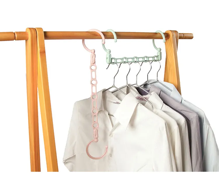 PP Multifunctional Clothing Hangers Organizer Wardrobe Storage Cabinet Home Clothes Storage Organization Accessories supplies