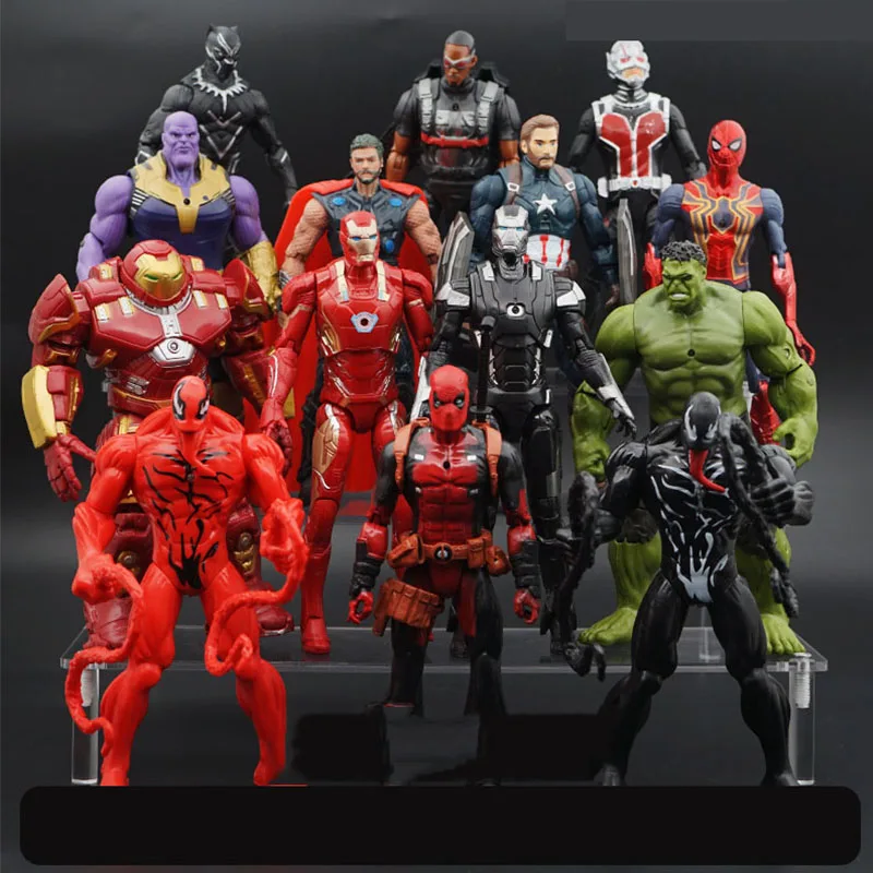 

New Avengers 4 Endgame Super Heroes Figures Toys Captain Marvel Venom Deadpool Captain America Hulk Thanos Thor Doctor Strange