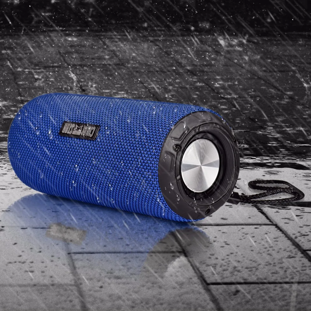 Chialstar Outdoor Speaker M2 Blue Waterproof IPX6 12W Bluetooth