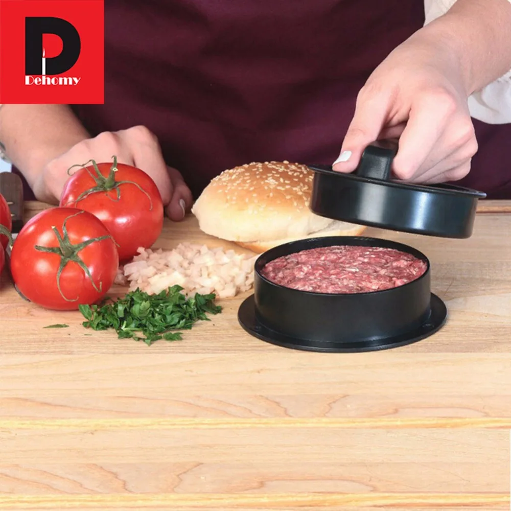 Dehomy Ручной пресс для бургеров машины для гамбургеров& пресс для котлет гамбургеров пресс для формирования котлет пресс для фарша кухонная посуда кухонный столовая панели инструментов