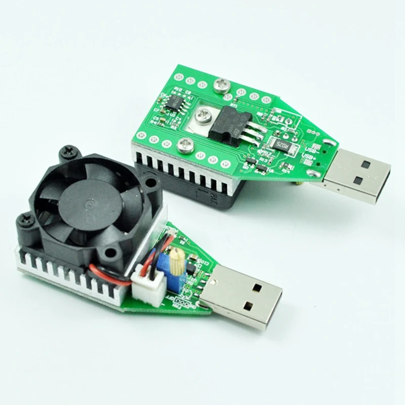 

1pc USB Charging Current Detection Load Tester Switchable Discharge Aging Resistor Electronic Load Resistor