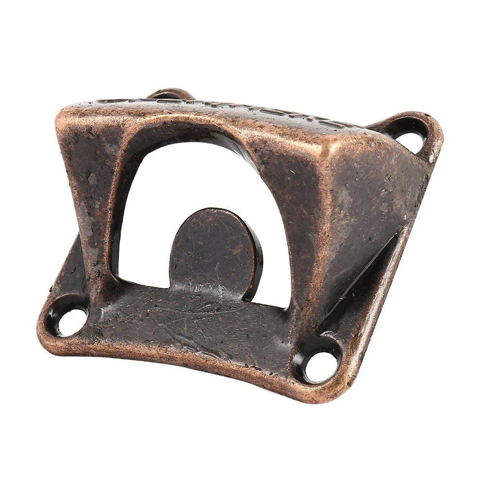 2 Piece Wall Mount Bottle Opener Vintage Wine Beer Bottle Openers with