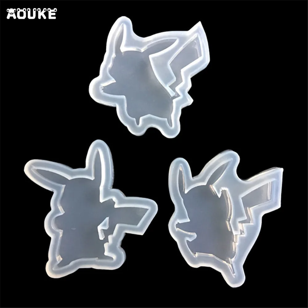 

Lovely Cartoon Character Shape DIY Pendant Tools Jewelry Accessories Epoxy Silicone Mold Mobile Phone Decoration Molds Cake Mold