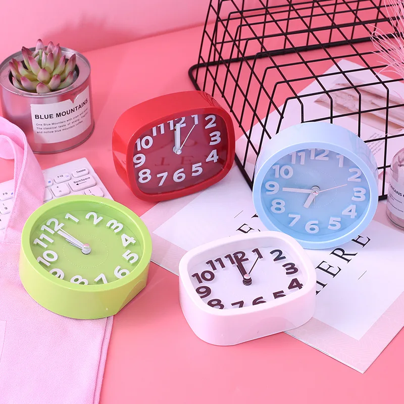 

Yooap Muti-Color Cute Alarm Clock Children Living Room Decoration Round Square Children Alarm Clock - Best Selling 2019 Products