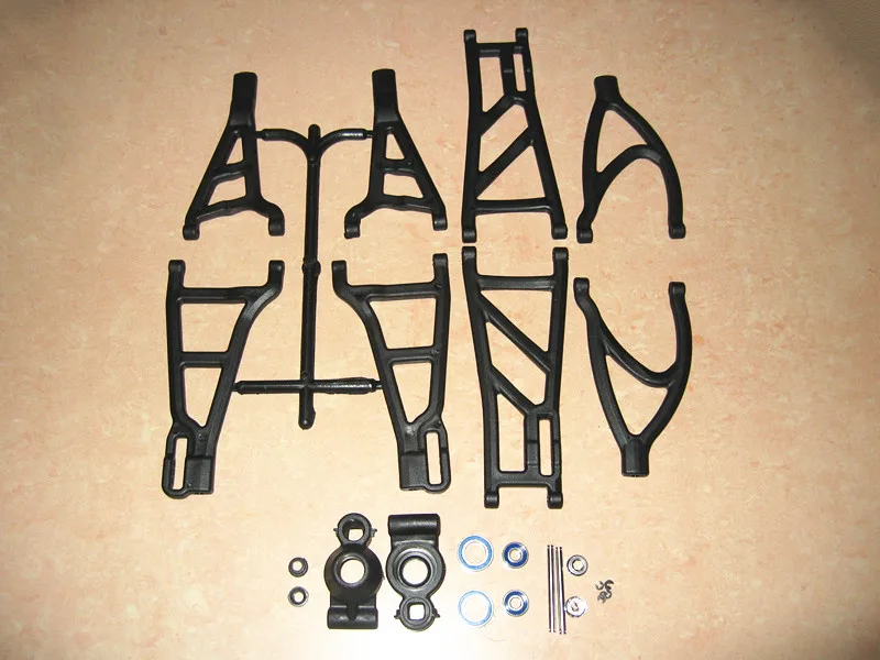 

Upgrade Front and Rear Suspension Arm Set for 1/10 TRAXXAS REVO 2.5 3.3 E-REVO Rc Car Parts