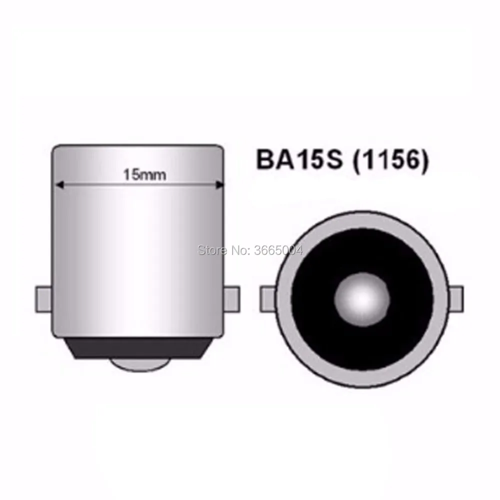 1 шт. P21W светодиодный 1156 BA15S 2 Вт светодиодный лампы Автомобильные фары 180Lm сигнал поворота фара LED фонарь стоп-сигнала 5050 светодиодный s 12 V автомобилей лампы