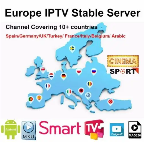 Стабильные IPTV каналы 3/6/12 месяцев сервер Европа Live Sports фильмы поддержка |