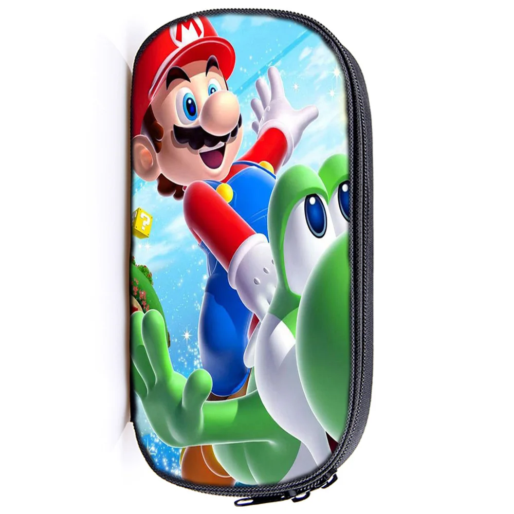 Чехол для карандашей Super Mario, сумка для канцелярских принадлежностей для мальчиков и девочек, повседневные школьные принадлежности, модная новая милая Высококачественная детская подставка для ручек - Цвет: 10