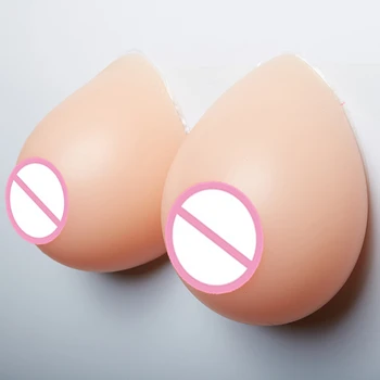 

1000g/pair Left Right False Breasts For Men Crossdresser Drag Queen Shemale Transgender Artificial Boobs Form
