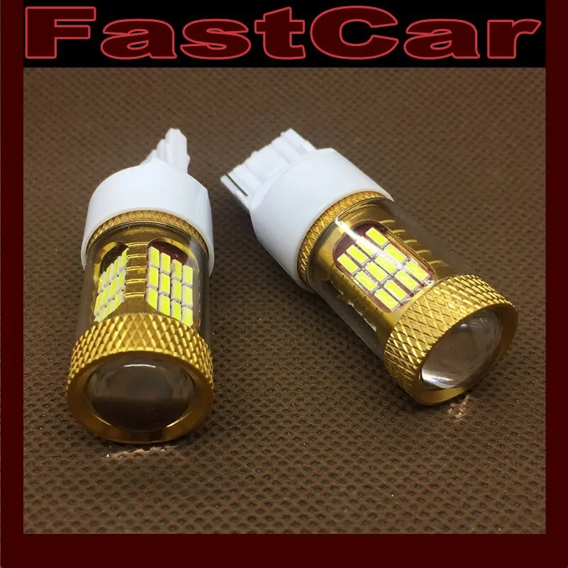 2PCS High quality DC 12V Car led 7440 W21W Replacement Bulbs Tail Backup Lights Turn Signal