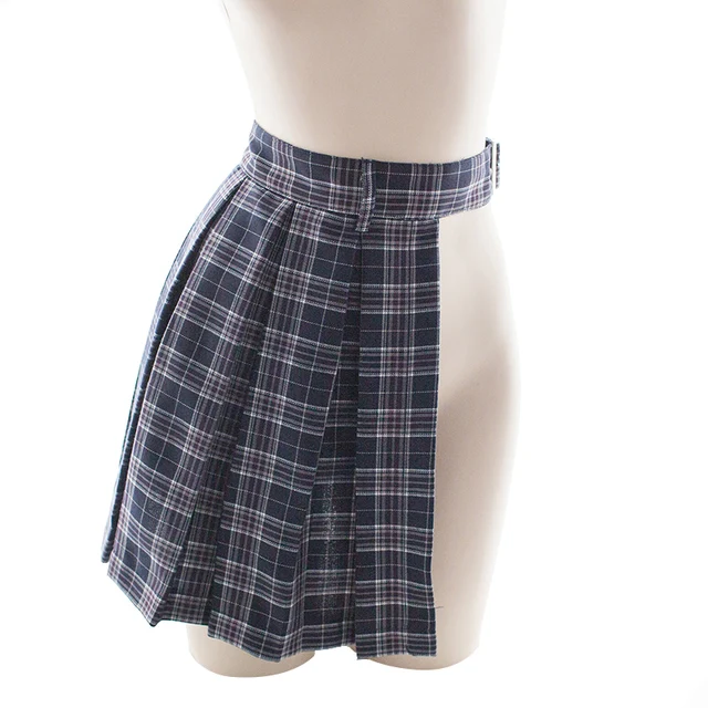 Japanese Harajuku Mini Streetwear Pleated Skirt 4