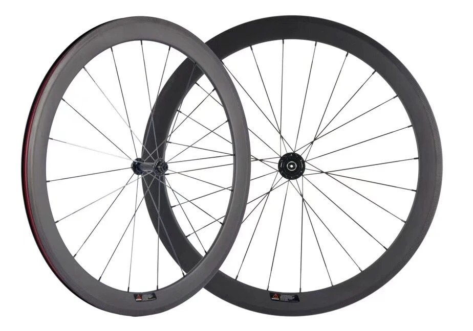 Discount Ultra light 1035g 23mm width 24/38/50/60/88mm depth clincher or tubular carbon road bike wheels R13+ Mac aero 424 spokes 4