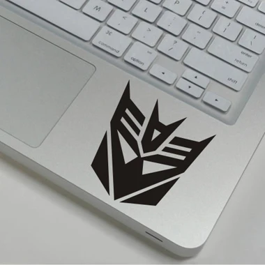 Модная борода виниловая переводная наклейка для ноутбука частичный стикер для lenovo/Xiaomi/hp/Asus наклейка для ноутбука Macbook air pro retina 11 13 15 - Цвет: WS-black(111)