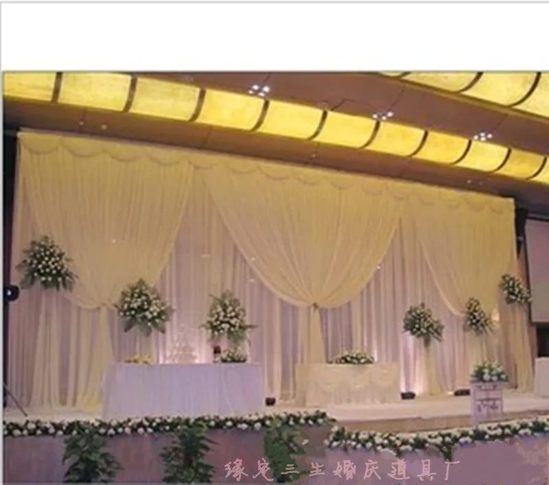 Лидер продаж 10FT/3 м * 20ft/6 м Свадебные фонов для Свадебные украшения, свадебные пользу