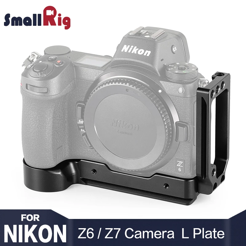 SmallRig Z6 камера l-кронштейн для Nikon Z6 и для камеры Nikon Z7 с быстроразъемной пластиной типа Arca для вертикального или горизонтального 2258