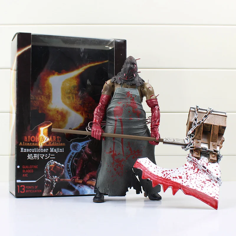 

NECA Resident Evil RE Toy Biohazard Executioner Majini PVC Action Figure Toys Collection Model Doll Great Gift