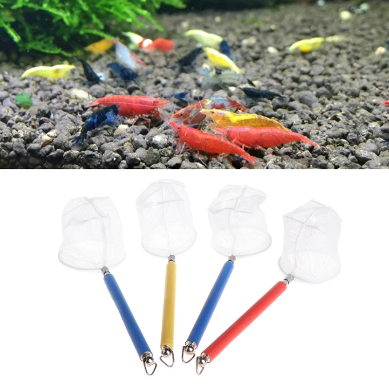 

Fishing Tank Net Retractable Round Square Fish Shrimp Capture For Aquarium Tools