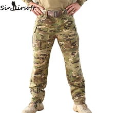 Sinairsoft 2017 мультикам tru 1/4 zip боевые брюки мультикам засушливых 65/35 поли хлопок ripstop combat брюки mca лягушка костюм брюки