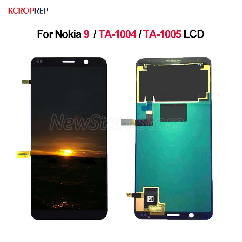

6.0" For Nokia 9 LCD Display Touch Screen Digitizer Assembly 100% New Replacement Accessory For Nokia 9 lcd TA-1004 TA-1005