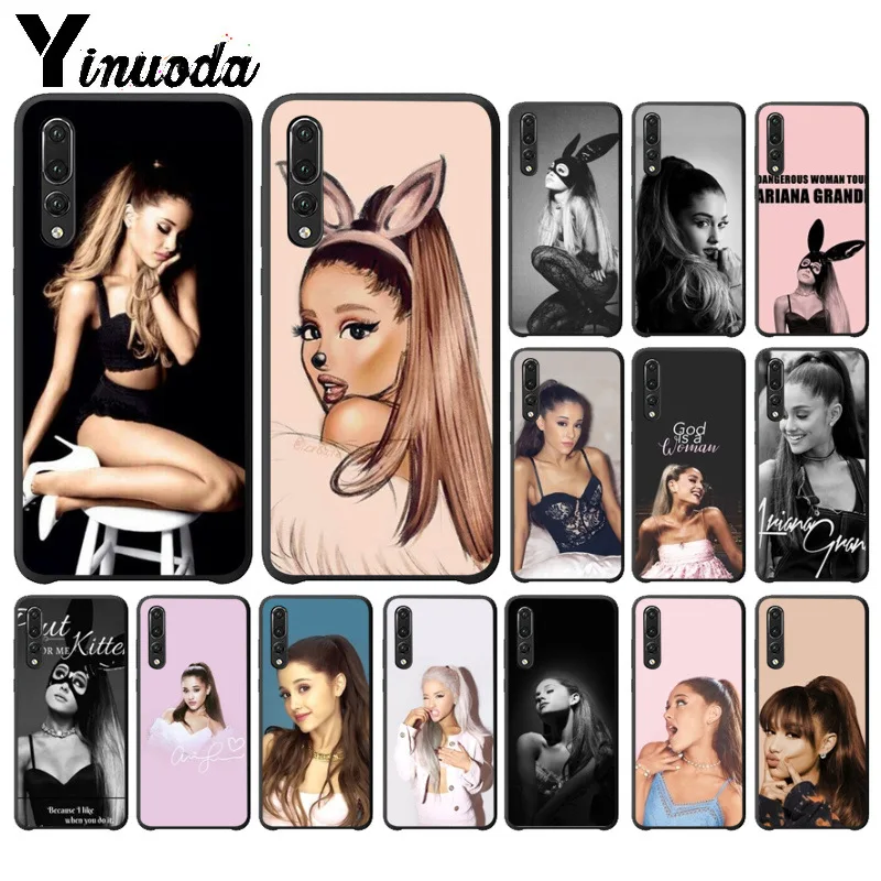 Yinuoda Cat Ar Ariana Grande мягкий чехол для телефона из ТПУ Huawei P10 plus 20 pro P20 lite mate9 10 honor view10