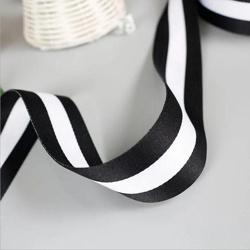 PPCrafts 10 15 20 25 40 мм черные белые колготки лямки для ручной работы шитье одежды и ткань аксессуары - Цвет: 1