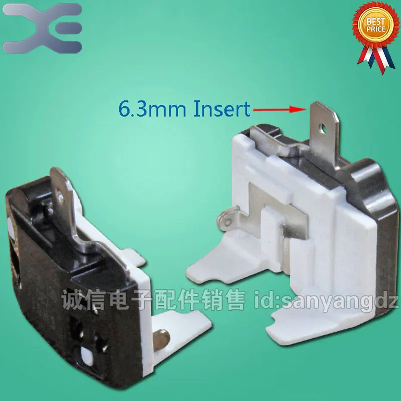 

1Pcs 1/2HP375W 1/4HP180W 1/5HP150W R600A Refrigerator Freezer Compressor Thermal Flat Overload Protector