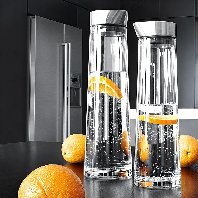 

High-capacity heat-resistant high-temperature explosion-proof thickening glass kettle home refrigerator cooler boiled bottle