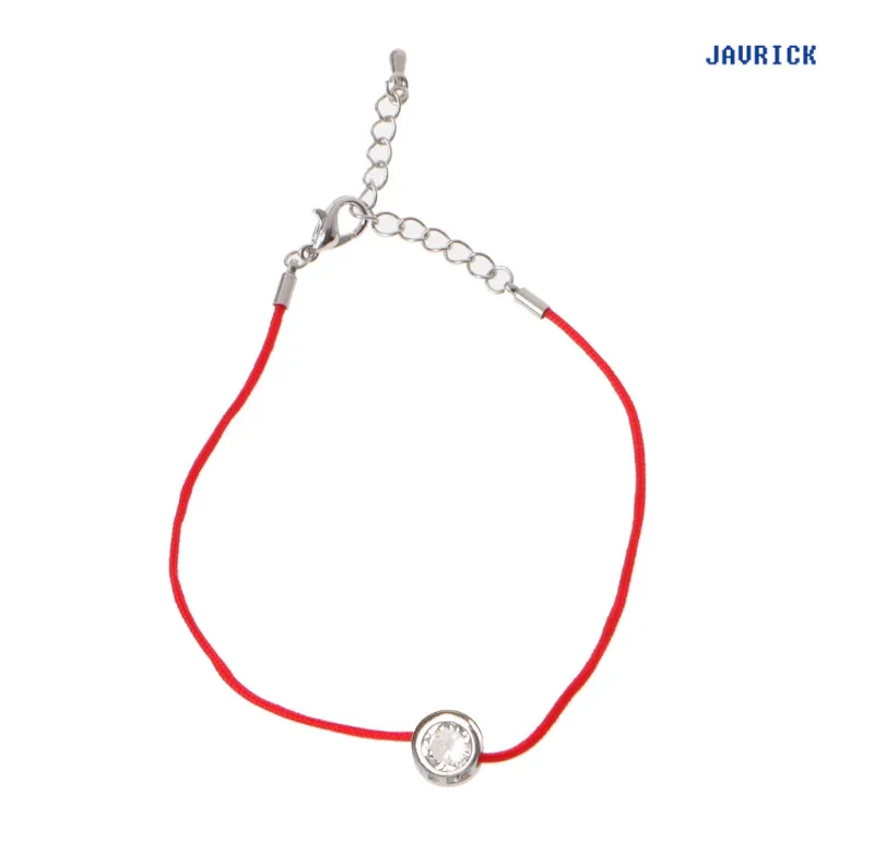Веревочная нить JAVRICK Lucky Red Cord цепочка с фианитом браслеты для женщин | Украшения и