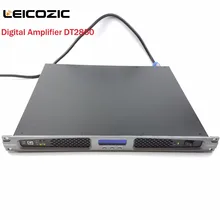 Leicozic DT2850 сценический усилитель мощности 1400 Вт x2 цифровой усилитель мощности усилитель высокой мощности класс d усилитель 1U стойка крепление Amp