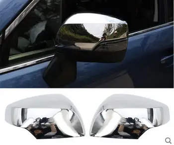 

For Subaru Forester SJ 2013 2014 2015 2016 2017 2018 ABS Chrome Rear View Rearview Side glass Mirror Cover Trim Frame 2pcs