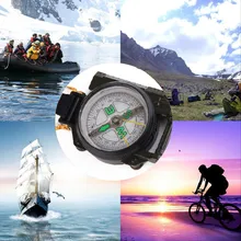 Уличный Компас для выживания, металлический карманный компас в армейском стиле, Военный компас для кемпинга, походов, выживания, походов, Камп Malzemeleri