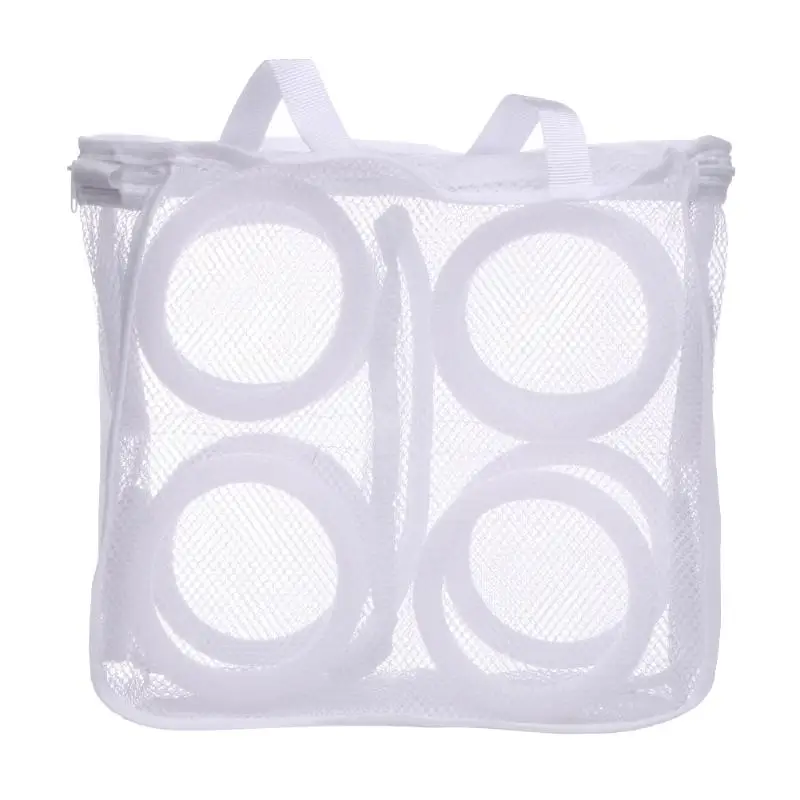 Hanging Dry Sneaker Mesh Laundry Bags Shoes Protect Wash Machine Home Storage Organizer Accessories Supplies Laundry Washing Bag