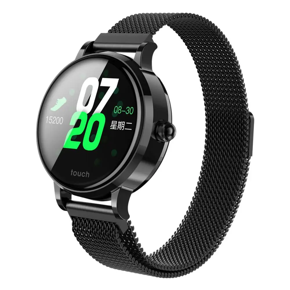 

S9 Heart Rate Blood Pressure Sleep Monitoring Smart Watch Sports Bracelet WristBand WhatsApp Facebook Remote Control For IOS 9.0