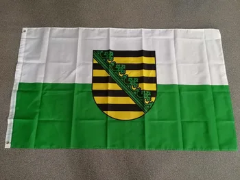 

johnin 90x150cm germany State flag of Saxony