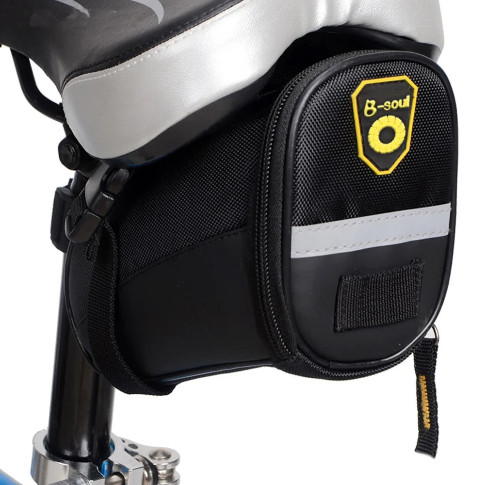 B SOUL Bike Tail Bags Waterproof MTB Mountain Road Bike Bag Cycling Saddle Panniers Bike Pouch