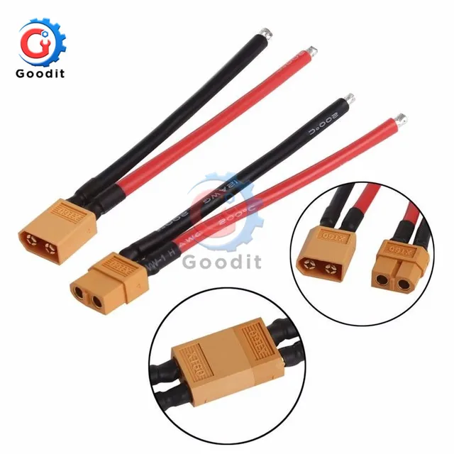 Interruptor De Alta Corriente Y Carga XT60 XT90 Con Conector En T