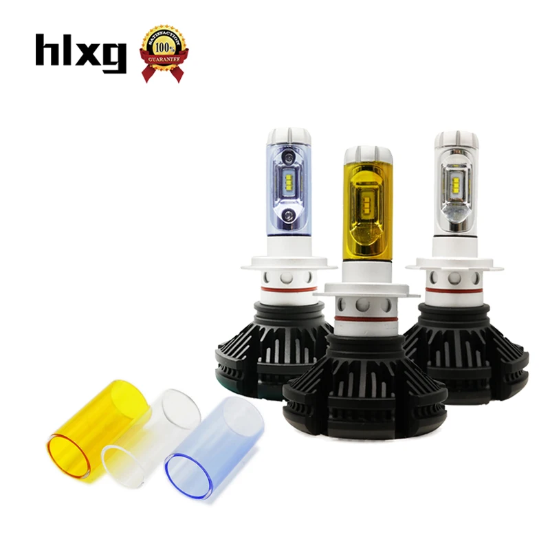 

1 Pair Car styling H7 LED H4 H11 9005 9006 Auto Headlight 50W 6000LM 12V 6000K CSP Chips Automobiles Running lights Fog Lamp