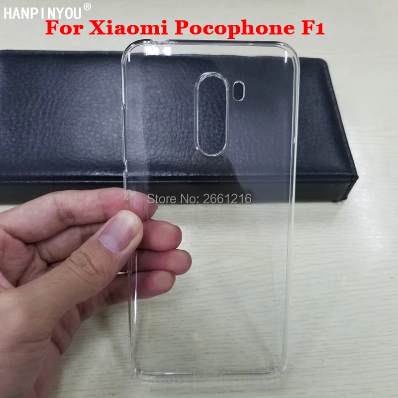 Новый жесткий чехол для Xiaomi Pocophone F1 / Poco 6 18 дюйма Ультратонкий Прозрачный